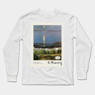 Summer Night by Munch Long Sleeve T-Shirt